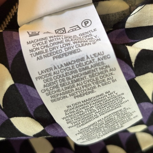 J Crew Jet Set Geo Shift Career 3/4 Sleeve Dress - Picture 8 of 10